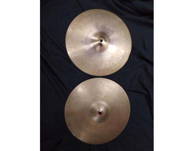 14" Hi hat Avedis 'hollow logo' de los 70/80.