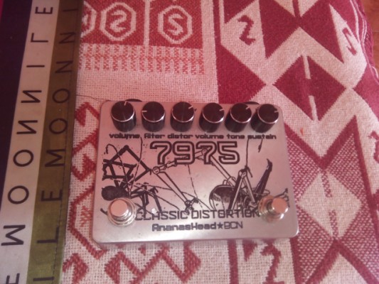 RAT VINTAGE(chip LM308) +BIG MUFF HECHO A MANO