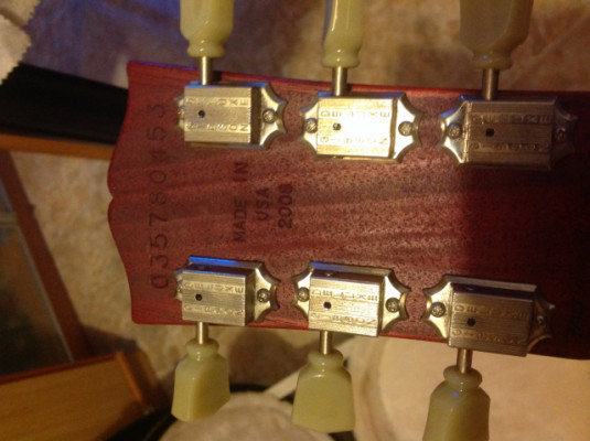 BUSCO Gibson Les Paul Studio en rojo faded 035780453