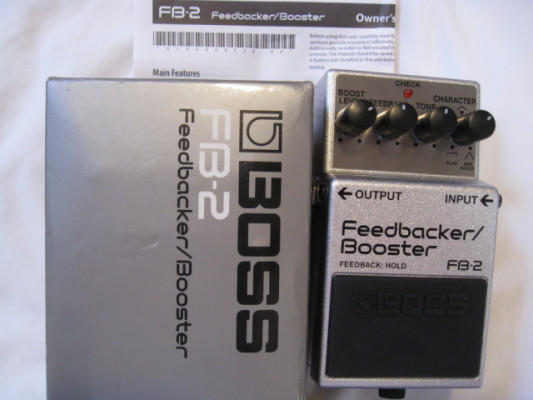 Boss FB-2 Feedbacker / Booster discontinuado 2012