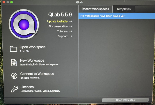 Qlab todas las licencias
