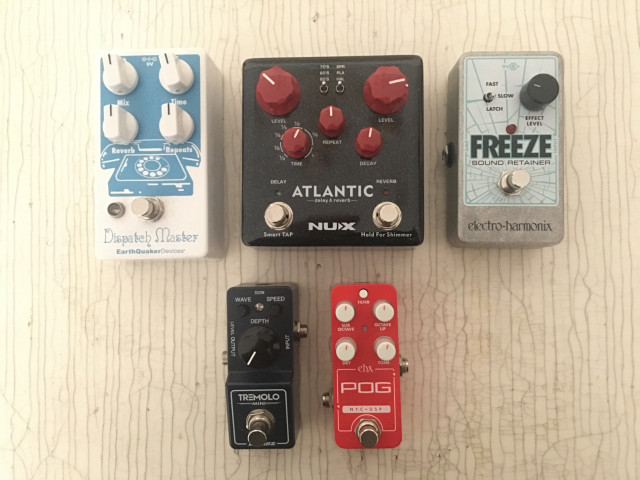 Pedales Varios: EARTHQUAKER-NUX-ELECTRO HARMONIX-IBANEZ
