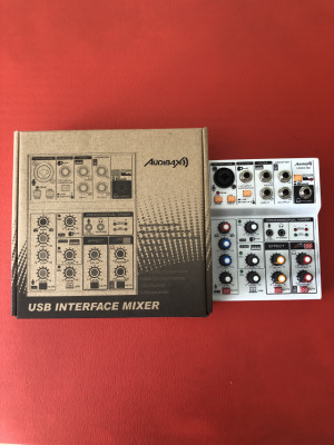 Usb interface mixer audibax mg04 go