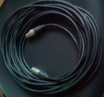 10 cables Canon de 10 mts - NEUTRIK