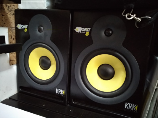 Rockit 8 KRK - 2 altavoces estudio
