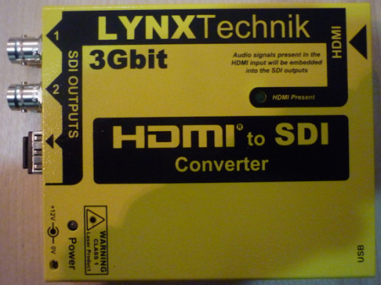 Conversor de HDMI a SDI - LYNX Technik AG Yellobrik CHD 1802