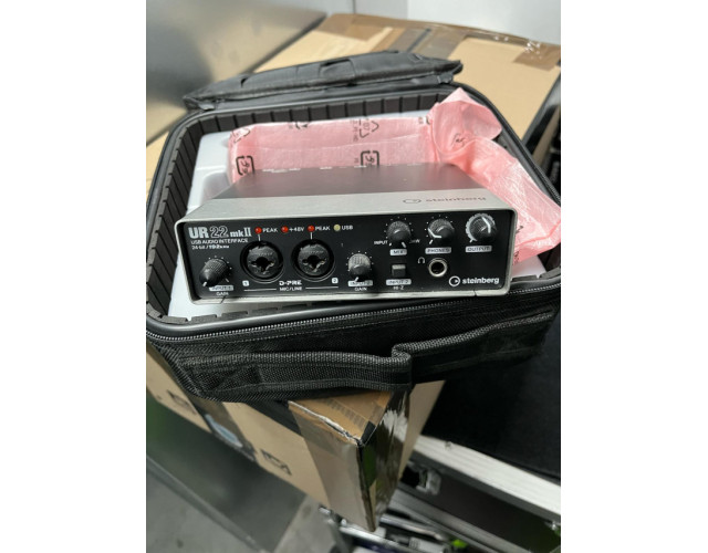 Interface Steinberg UR22 MK II tarjeta sonido
