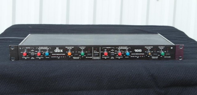 Dbx 166 vintage doble/stereo COMPRESOR-PUERTA-LIMITADOR