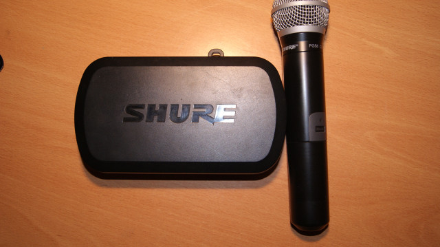 microfono shure pg58 inalambrico