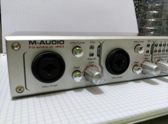 Tarjeta de sonido M-AUDIO FIREWIRE 410 ENVIO INCLUIDO!!!
