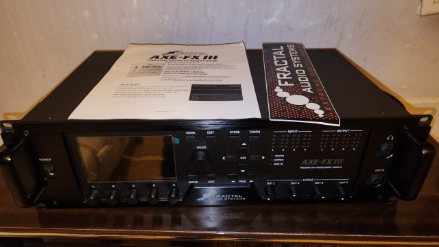 Fractal Audio Axe FX 3 Mark 2 TURBO + Cab packs & IRs de pago extra