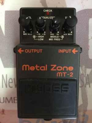 Pedal Boss Metal Zone -2 Nuevo en caja