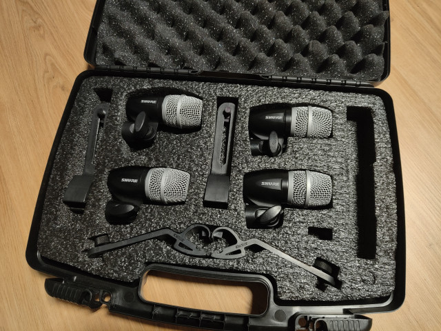 Shure PG56 pack 4 micros