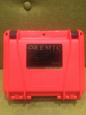Remic. Studio set. Micros condensador violin/viola/cello