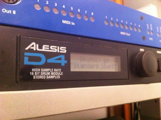 modulo rack bateria electronica ALESIS D4