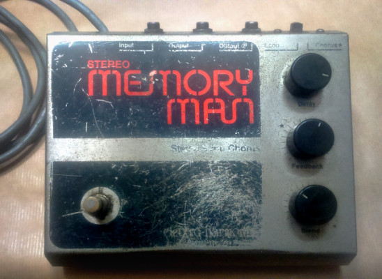 Pedal EHX Stereo Memory Man Vintage