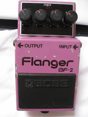 Boss BF-2 Flanger prototipo Japan 1981 Black Label Envio Gratis