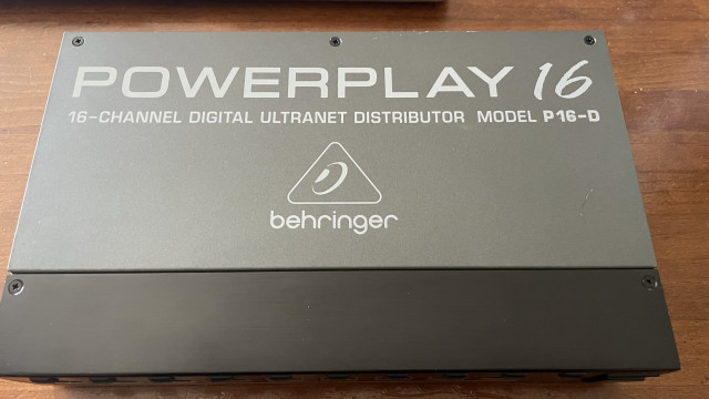 Behringer Powerplay P16D Ultranet