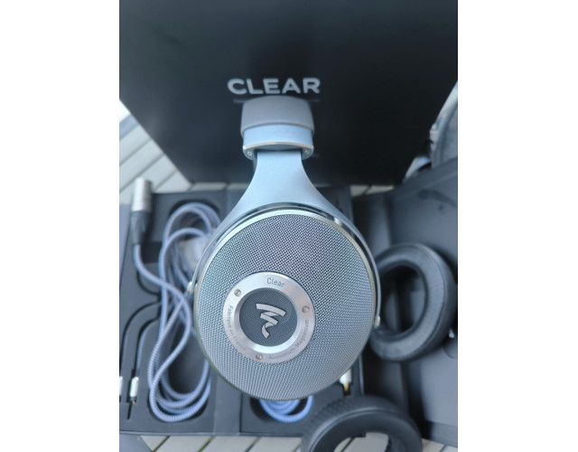 Auriculares Focal Clear OG gama alta + almohadillas cuero extra PVP 1400€