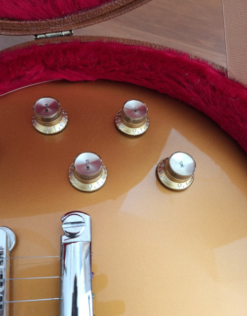 RESERVADA Gibson Les Paul Classic Gold Top p90 2018