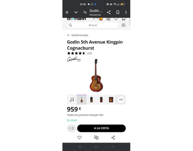 Godin Kingpin p90