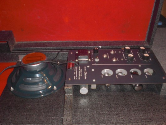 silvertone 1449 años 60 (amplificador en funda)