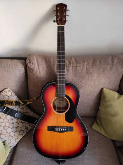 Guitarra Acústica Parlor Fender CP-60 S