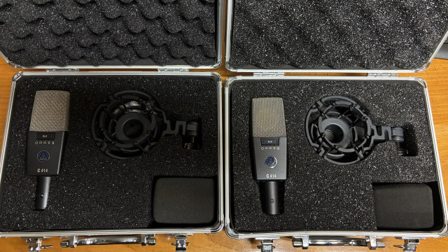 2 AKG C414 XLS