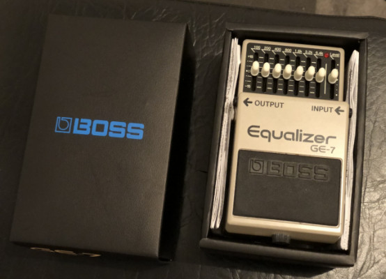 Pedal EQ Boss Equalizer GE-7