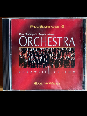 CD ROM Kurzweil K200 Peter Siedlaczek's Orchestra Library