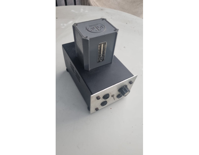 Caja DI + Reamp con transformador UTC LS12 vintage 50s