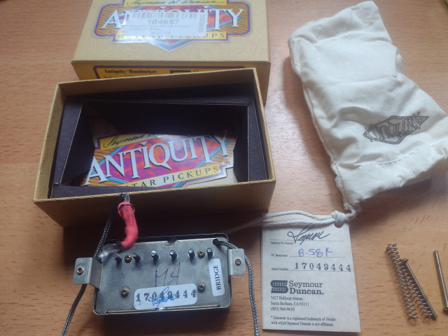 antiquity ll de seymour Duncan