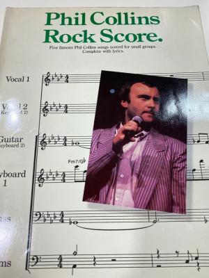 Phil Collins Rock Score Songbook