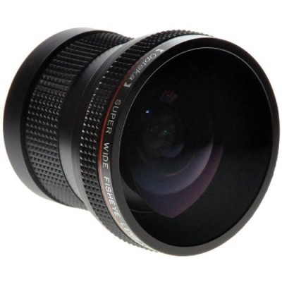Objetivo de Ojo de Pez Opteka HD² 0.20X Professional Super AF Fisheye para Canon