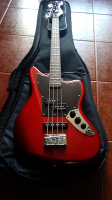 Fender Squier Vintage Modified Jaguar Bass Special SS mejorado