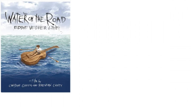 Eddie Vedder DVD Water On The Road
