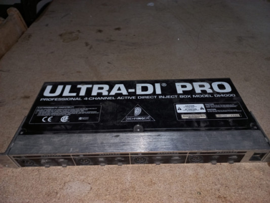 DI Caja de Inyección BEHRINGER Ultra - DI Pro DI 4000 Active