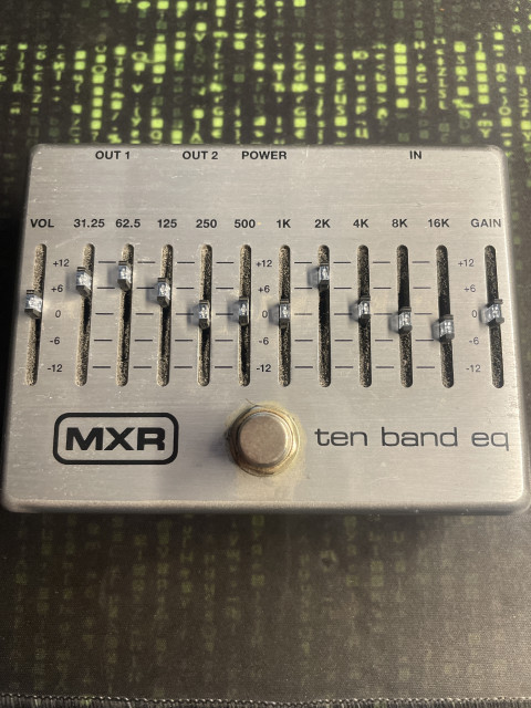 Ecualizador MXR M-108S ten band 10 bandas