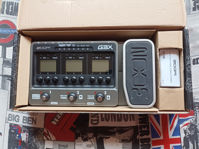 Pedalera Zoom G3X