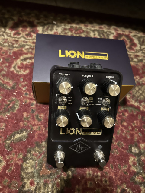 Universal Audio UAFX Lion 68 Super Lead Amp