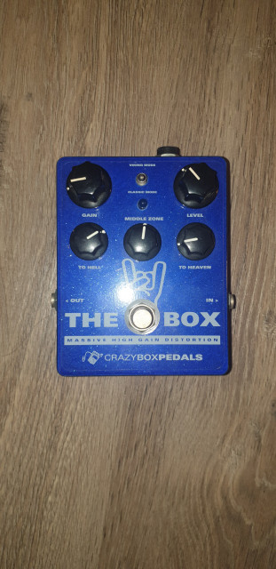 The box pedal,crazy box