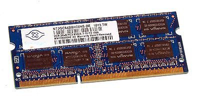 2 X RAM 2GB NANYA DDR3 PC3-1066 SODIMM  2R X8