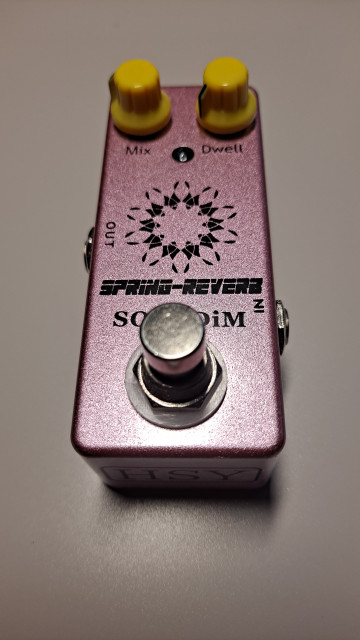 pedal reverb spring