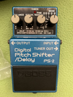 Boss PS-2 Digital Pitch Shifter/Delay Made In Japan