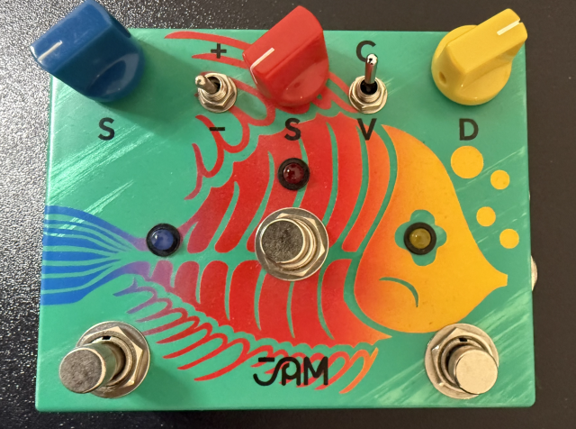 Jam Pedals Ripply Fall, Chorus, Tremolo y Phaser