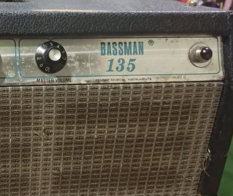 Fender Bassman 135 + Pantalla Sinmarc
