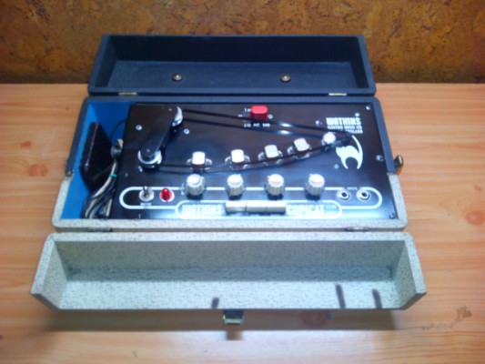 Unidad de eco a válvulas cinta magnetica. Watkins Copicat WEM años 60.