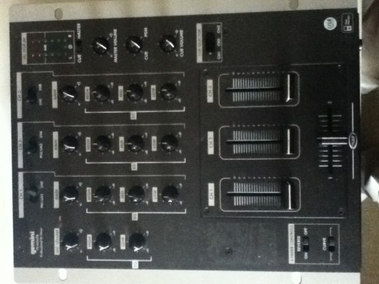 Gemini PS-626USB mezclador DJ de 3 canales con soporte para grabar en DAWs