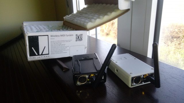 MidiJet Pro. Wireless Midi System