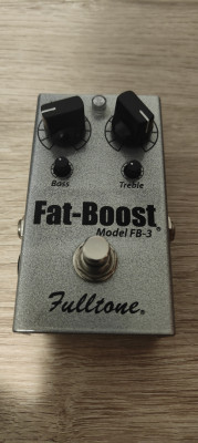 Vendo o cambio Fulltone Fat Boost 3. Como nuevo.
